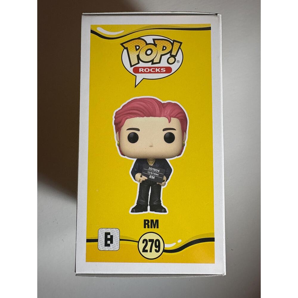 POP! Funko Rocks BTS #279 RM - Picture 3 of 4